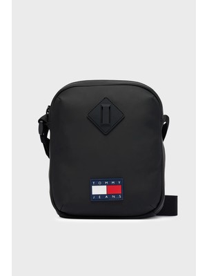 Tommy Jeans Logolu Ayarlanabilir Askılı Çanta Erkek Çanta AM0AM14214 Bds