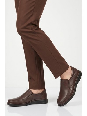 Umaro Kahve Hakiki Deri Erkek Casual Ayakkabı 216 M