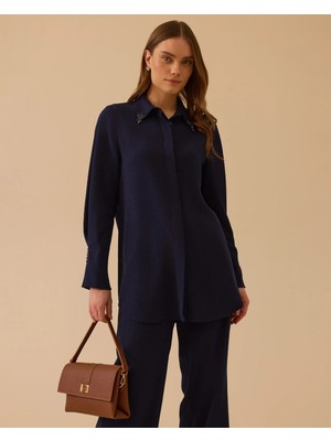 Seçil 1008 Taş Detaylı Gömlek  #26#