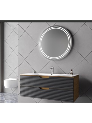 Çelebi ORVE100 cm Membran Kapak Banyo Dolabı