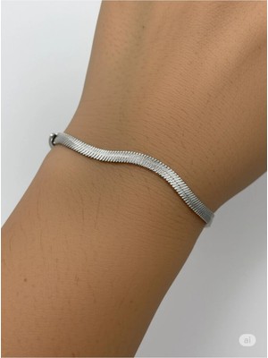 Famemus Accessory Renkli Italyan Zincir Bileklik
