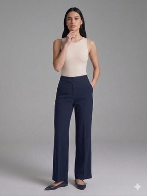 Moda İlgi Gilda Beli Lastikli Pantolon 30041