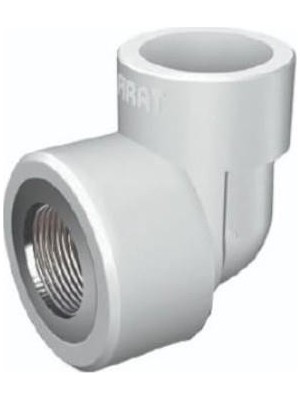 Gf Hakan Plastik 32X1" Iç Dişli Dirsek (15 Ad.lik Paket)  Pprc Beyaz