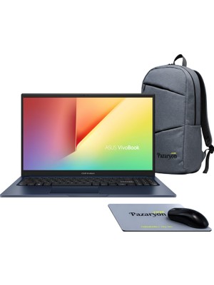 Asus Vivobook 15, Core i3-1315U, 16GB RAM, 512GB SSD, 15.6" Win11+Office (Çanta&Mouse Hediyeli)