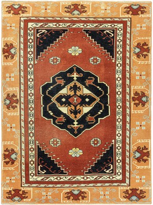 Soho Antiq Eldar Rustik Tasarımlı Yün Halı 152X210 cm