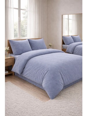 MUK's Beauty Tools Çift Kişilik 4 Parça Nevresim Takımı Lastikli Çarşaflı Yumuşak Dokulu Konfor Seti 160X200+200X220