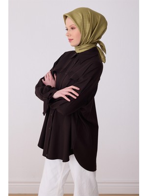 Belli Hardal Klasik Desen %100 Twill Ipek Eşarp 4317-88