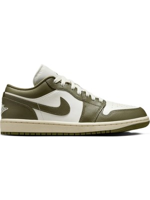 Nike Air Force 1 Af1 07 Leather Womens Sneaker Hakiki Deri Kadın Günlük Spor Ayakkabı Haki