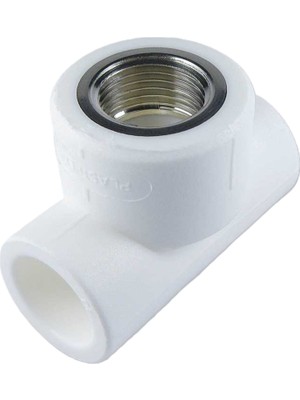 Gf Hakan Plastik 25X3/4" Iç Dişli Te (10 Ad.lik Paket) Pprc