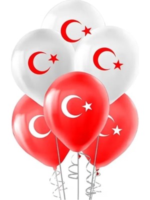 Gemar Rasyonel Metalik Balon Yıldızlı - 15 Adet