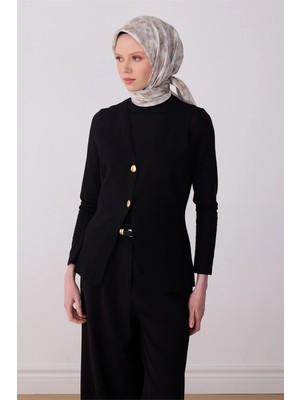 Belli Bej Çiçek Desen %100 Twill Ipek Eşarp 4319-83