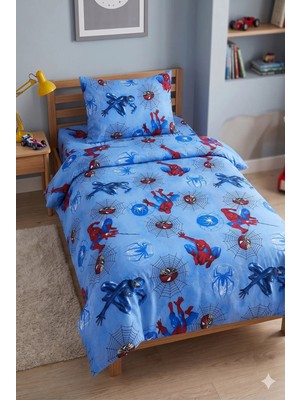 MUK's Beauty Tools Tek Kişilik Nevresim Takımı 3 Parça 160X220 Nevresim 100X200 Çarşaf 50X70 Yastık Kılıfı %100 Pamuk