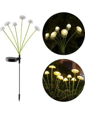 Upway Jellyfish Güneş Enerjili 6 LED Işıklı Dekoratif Bahçe Peyzaj Lambası