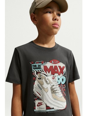 Nike Sportswear Air Max 90 Günlük Stil Kısa Kollu Çocuk Tişört