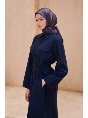 Belli Düz Desen Kristal Mürdüm Eşarp 2016