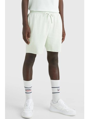 Tommy Hilfiger College Pop Men's Shorts Erkek Şort Su Yeşili
