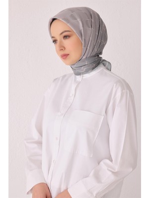 Belli Dalgalı Desen Premıum Soft Mint Eşarp 1