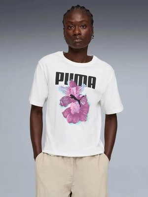 Columbia Puma Graphıcs Relaxed Tee Better Kadın Kısa Kol T-Shırt