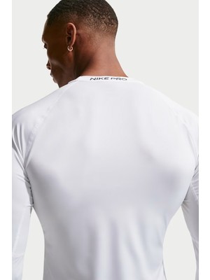 Nike Pro Dri-Fit Erkek Dar Kesim Uzun Kollu Spor Tişört