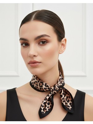 Lara Shawls Leopar Desen Fular