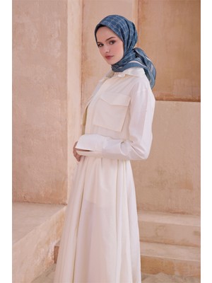 Belli Logo Desen Paulista Petrol Eşarp 11