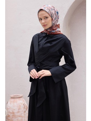 Belli Etnik Desen Nova Kiremit Eşarp 1003