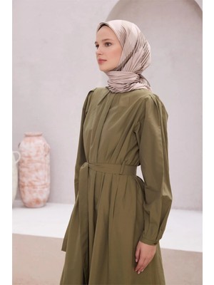 Belli Ekose Desen Nova Bej Eşarp 1005