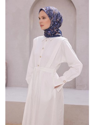 Belli Etnik Desen Premıum Soft Mor Eşarp 5