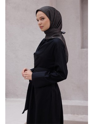 Belli Logo Desen J.monogram Acı Kahve Eşarp