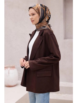 Belli Obje Desen Ipek Eşarp 4205D (Twıll) Siyah - 83