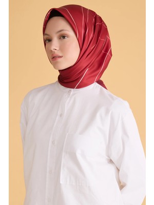 Belli Kırmızı Sport Kırmızı Eşarp 2501