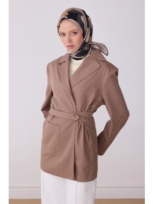 Belli Siyah Çiçek Desen %100 Twill Ipek Eşarp 4306-89