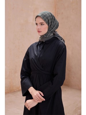 Belli Logo Desen Paulista Zümrüt Eşarp 11