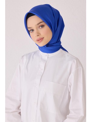 Belli Geometrik Desen Ipek Eşarp 4055D (Twill)-86