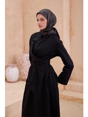 Belli Düz Desen Kristal Kahve Eşarp 2016