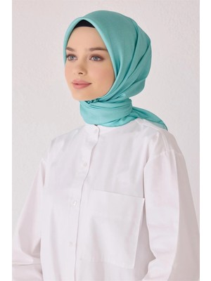 Belli Geometrik Desen Ipek Eşarp 4055D (Twill)-83