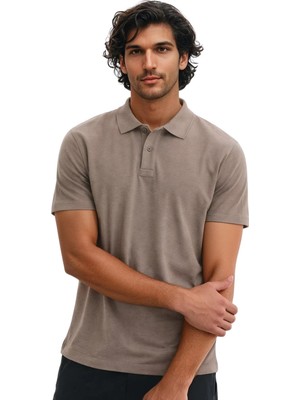Ar-ma Erkek Polo Yaka Tişört Baskisiz Basic Büyük Beden Çift Toplama Penye Pike Y29374870302
