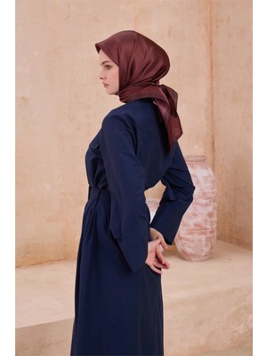 Belli Düz Desen Kristal Kiremit Eşarp 2016