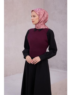 Belli Geometik Desen Ipek Eşarp 4221D (Twıll) Pudra - 85