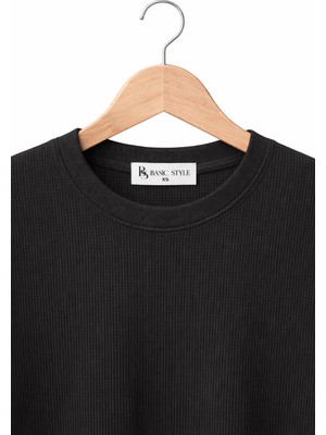 Bs Basic Style Waffle Basic T-Shirt