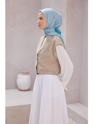 Belli Geometrik Desen Nova Mint Eşarp 1007