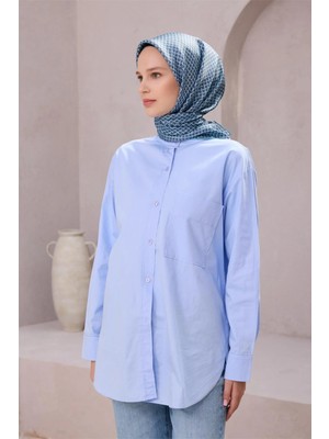 Belli Geometik Desen Ipek Eşarp 4203D (Twıll) Petrol - 50