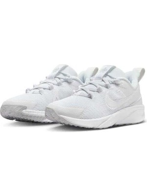 DX7614-100 Nike Çocuk Günlük Ayakkabı  Beyaz Star Runner 4 Nn (Ps)