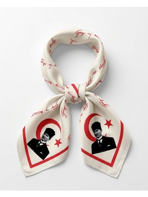 Lara Shawls Atatürk Imzalı Fular