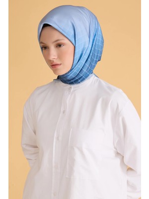 Belli Mavi Sport Mavi Eşarp 2503