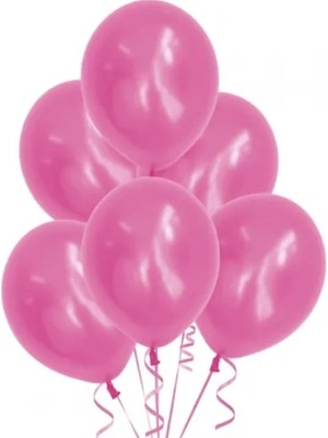 Gemar Rasyonel Metalik Balon Pembe - 15 Adet