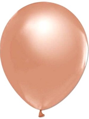 Gemar Party Marty Metalik Balon Rose Gold - 15 Adet