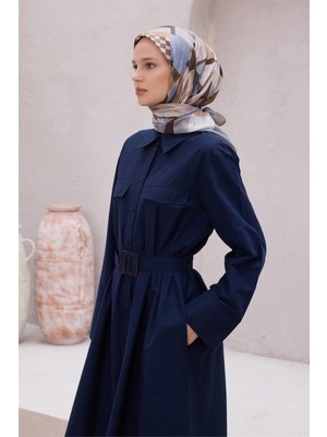 Belli Geometrik Desen Nova Vizon Eşarp 1010