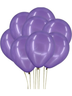 Gemar Rasyonel Metalik Balon 100LÜ Mor