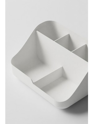 MYCRAFT3D Minimal Masaüstü Organizer Kalemlik Notluk Standı Çok Bölmeli Ofis Düzenleyici 11X8